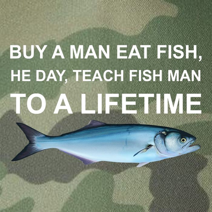 Buy A Man Eat Fish He Day Teach Fish Man To A Lifetime Funny Meme Legacy Tie Dye Trucker Hat
