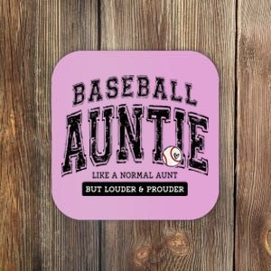 Baseball Auntie Matching Aunt Loud Proud Family Player Game Coaster