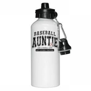 Baseball Auntie Matching Aunt Loud Proud Family Player Game Aluminum Water Bottle