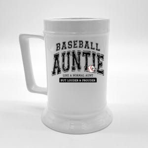 Baseball Auntie Matching Aunt Loud Proud Family Player Game Beer Stein