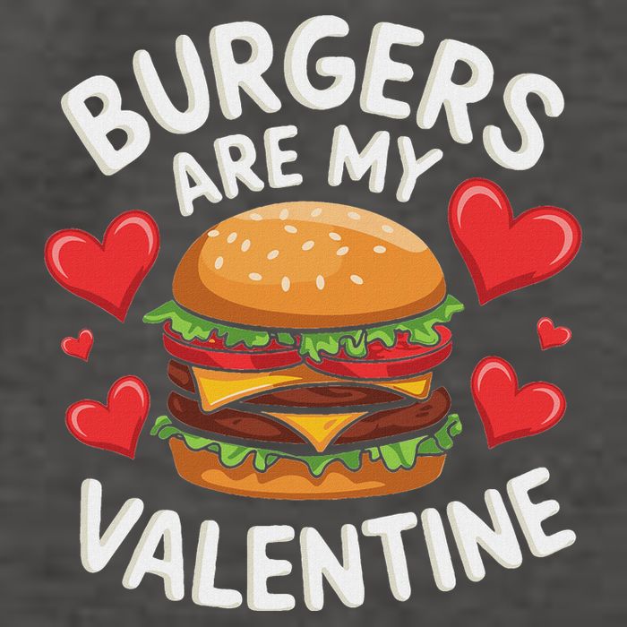 Burgers Are My Valentine Vector Backpack