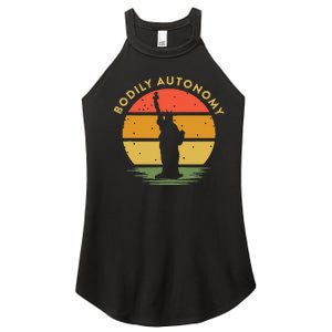 Bodily Autonomy My Body My Choice Freedom Statue of Liberty Women's Perfect Tri Rocker Tank