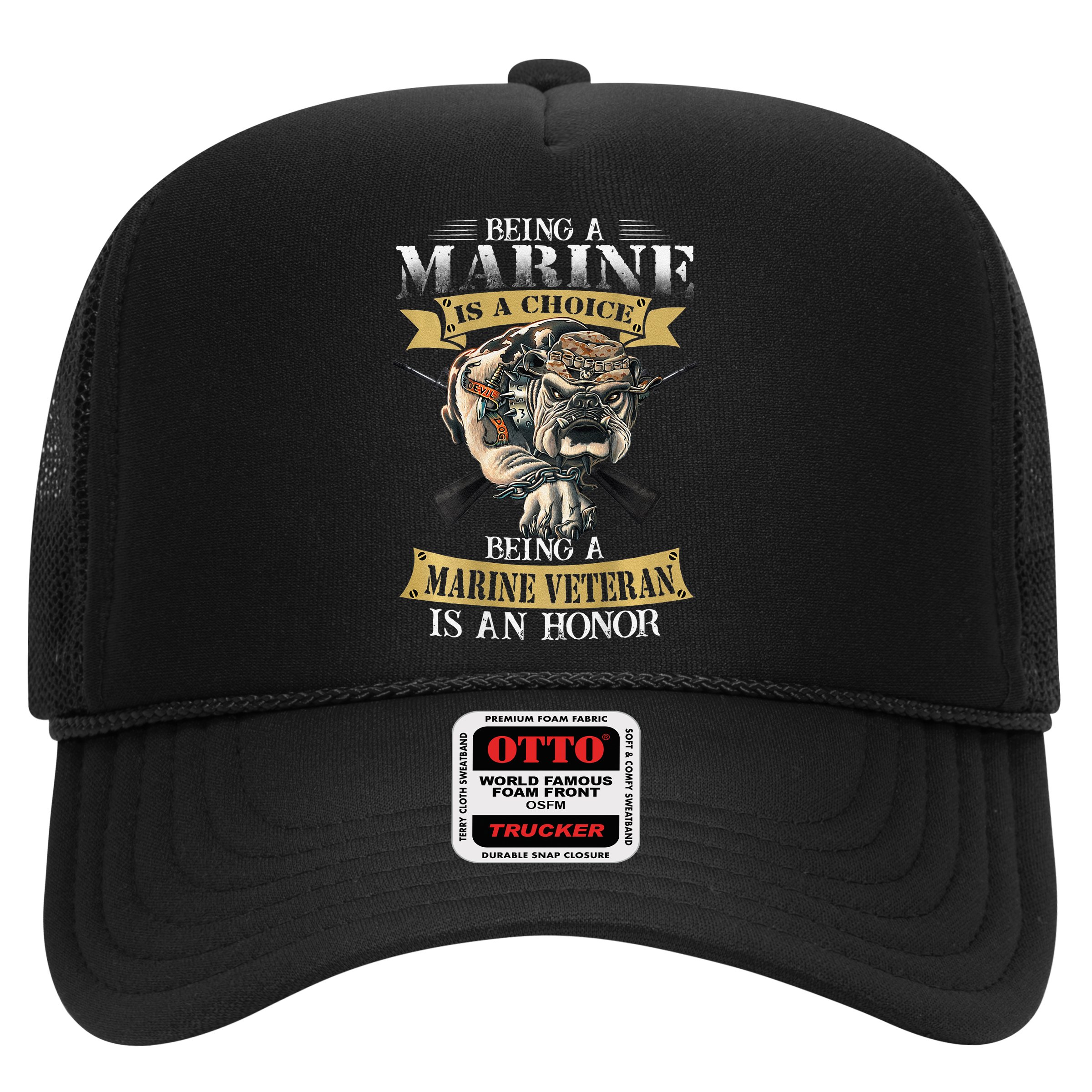 Being A Marine Veteran Is An Honor Hat