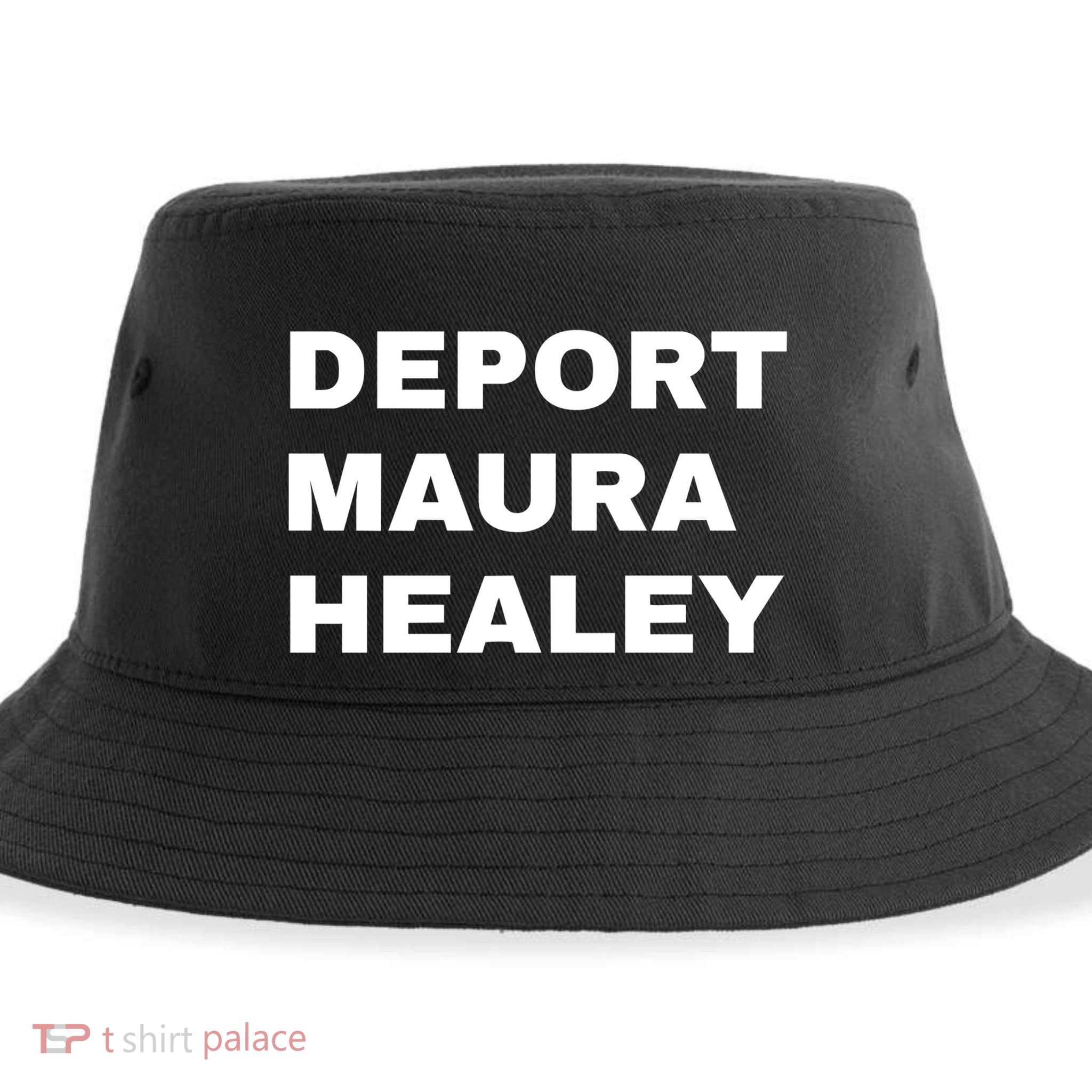 Bostonians Against Mayor Wu Deport Maura Healey Sustainable Bucket Hat