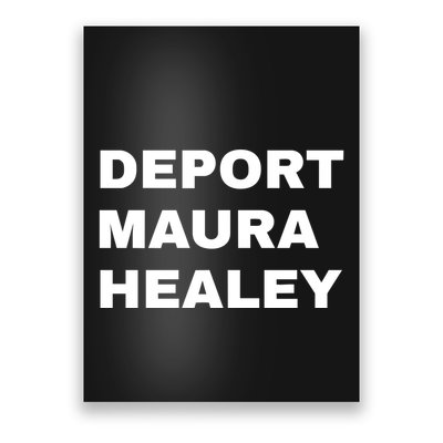 Bostonians Against Mayor Wu Deport Maura Healey Poster