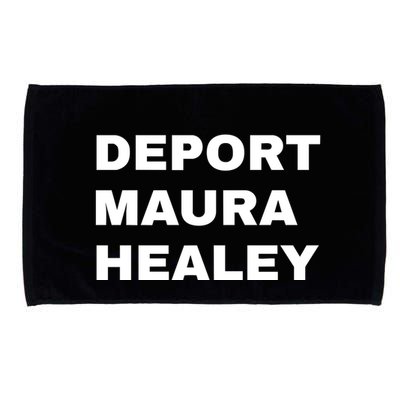 Bostonians Against Mayor Wu Deport Maura Healey Microfiber Hand Towel