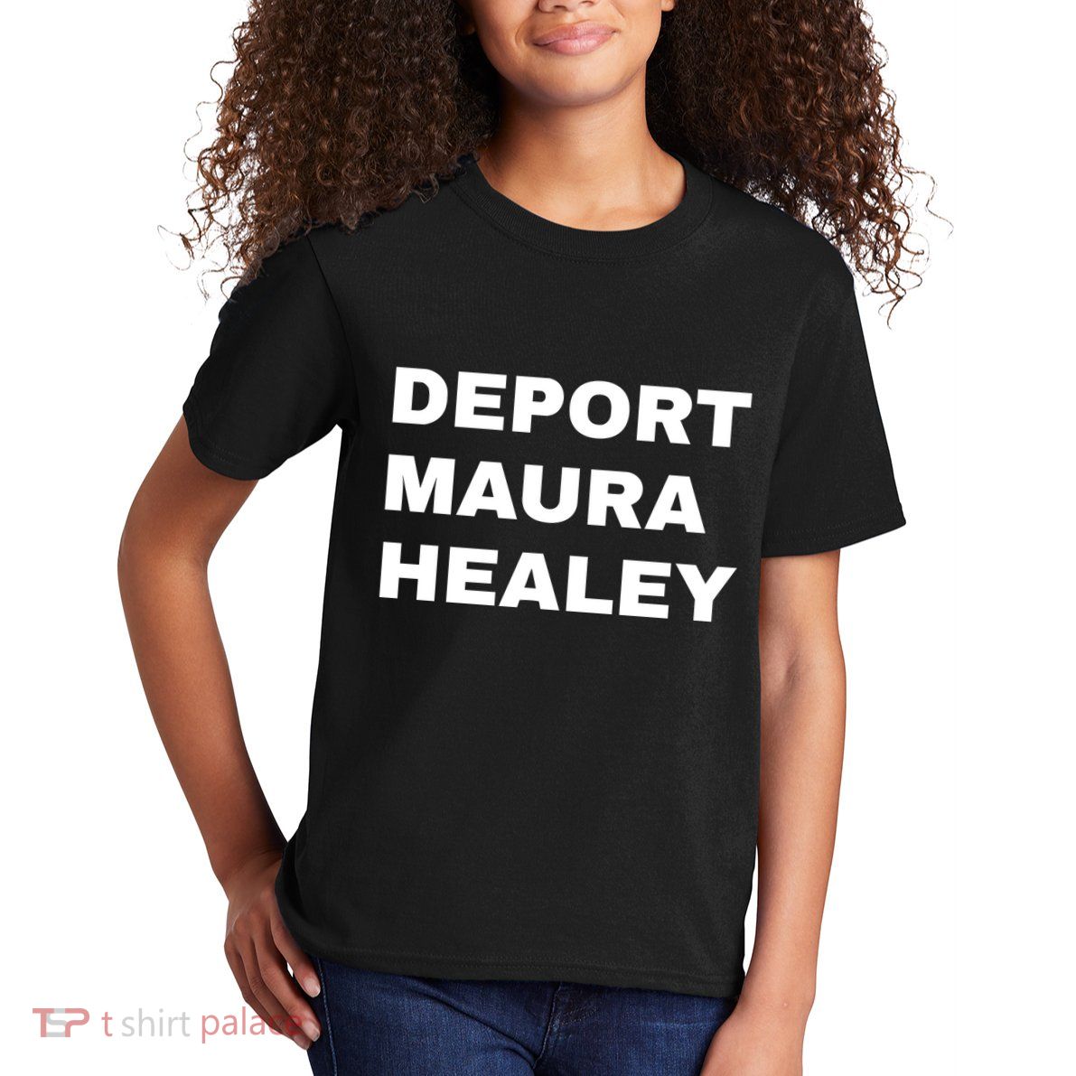 Bostonians Against Mayor Wu Deport Maura Healey Kids T-Shirt