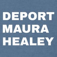 Bostonians Against Mayor Wu Deport Maura Healey Garment-Dyed Sweatshirt
