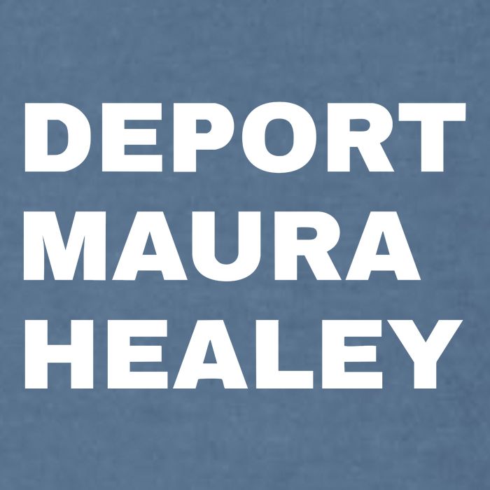Bostonians Against Mayor Wu Deport Maura Healey Garment-Dyed Sweatshirt