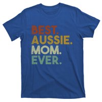 Best Aussie Mom Ever Retro Australian Shepherd Dog Gift T-Shirt