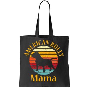 Bully American Mama Mom Bulldog Gift Bull Dog Owner Gifts Tote Bag