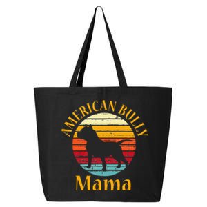 Bully American Mama Mom Bulldog Gift Bull Dog Owner Gifts 25L Jumbo Tote