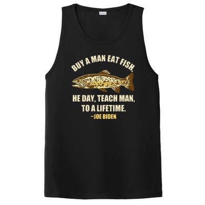 Buy A Man Eat Fish Joe Biden PosiCharge Competitor Tank