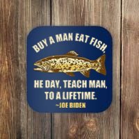 Buy A Man Eat Fish Joe Biden Coaster