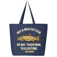 Buy A Man Eat Fish Joe Biden 25L Jumbo Tote