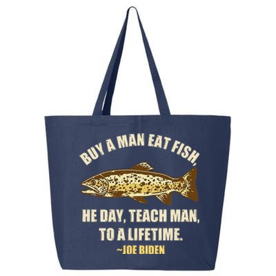 Buy A Man Eat Fish Joe Biden 25L Jumbo Tote