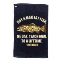 Buy A Man Eat Fish Joe Biden Platinum Collection Golf Towel