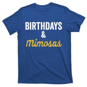 Birthdays And Mimosas Mimosa Lover Day Er Happy Birthday Gift T-Shirt