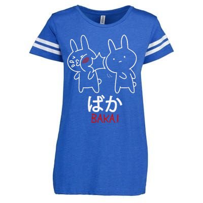 Baka Anime Manga Lover Otaku Gift Rabbit Slap Japanese Enza Ladies Jersey Football T-Shirt