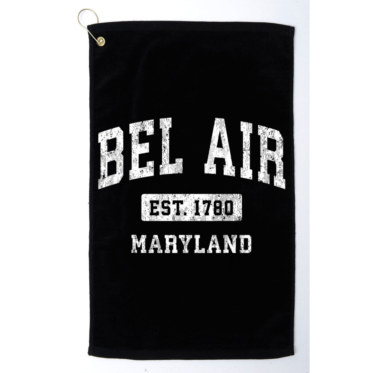 Bel Air Maryland Md Vintage Athletic Sports Golf Towel