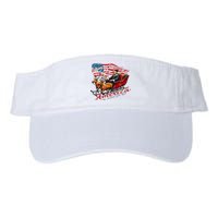 Believe America Make Christmas Great Again Xmas Trump Santa Valucap Bio-Washed Visor