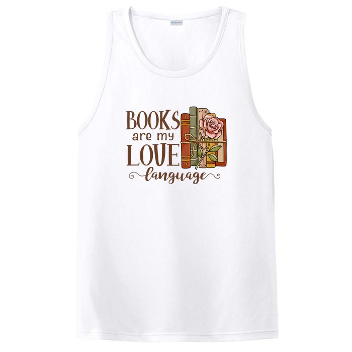 Book Are My Love Language Gift For Reading Books PosiCharge Competitor Tank