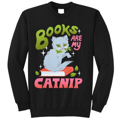 Books Are My Catnip Sweatshirt
