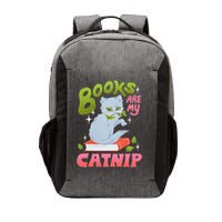 Books Are My Catnip Vector Backpack