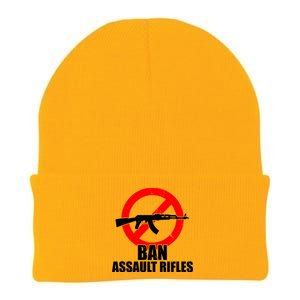 Ban Assault Rifles Gun Control Knit Cap Winter Beanie