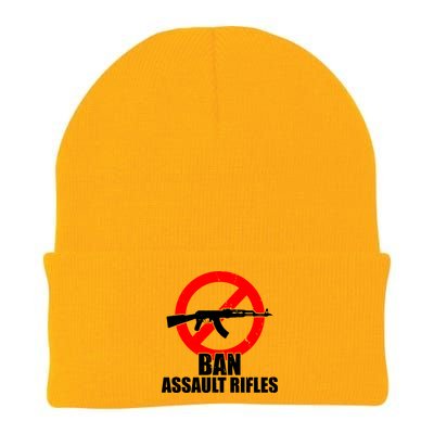 Ban Assault Rifles Gun Control Knit Cap Winter Beanie