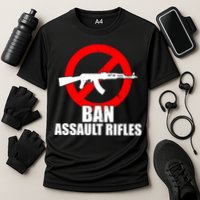 Ban Assault Rifles Gun Control Cooling Performance Crew T-Shirt