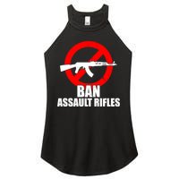 Ban Assault Rifles Gun Control Women's Perfect Tri Rocker Tank