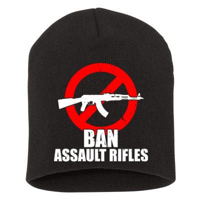 Ban Assault Rifles Gun Control Short Acrylic Beanie