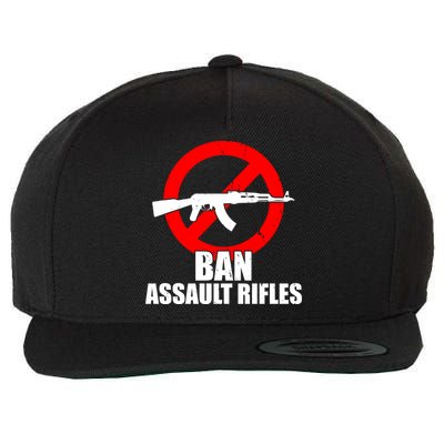 Ban Assault Rifles Gun Control Wool Snapback Cap