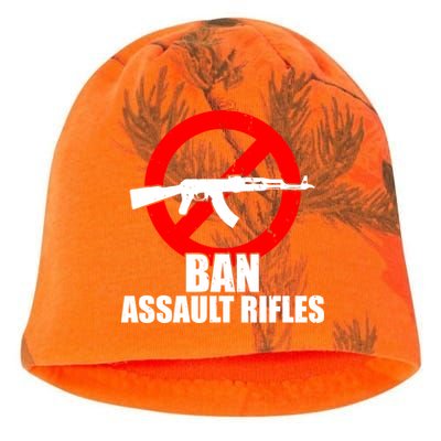 Ban Assault Rifles Gun Control Kati - Camo Knit Beanie