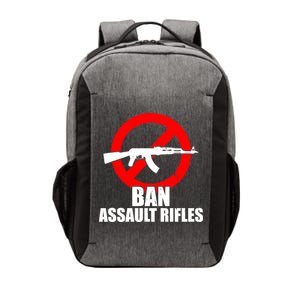 Ban Assault Rifles Gun Control Vector Backpack