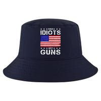Ban Idiots Not Guns Cool Comfort Performance Bucket Hat