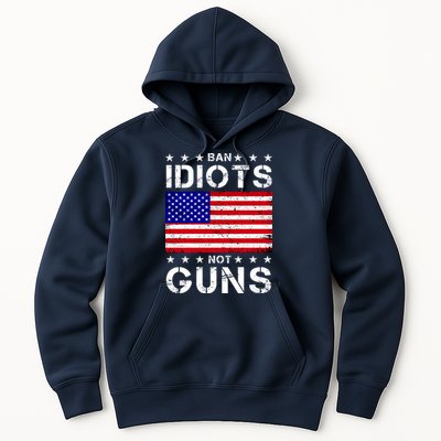 Ban Idiots Not Guns Hoodie