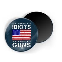 Ban Idiots Not Guns Magnet