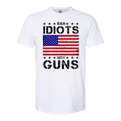 Ban Idiots Not Guns Softstyle® CVC T-Shirt