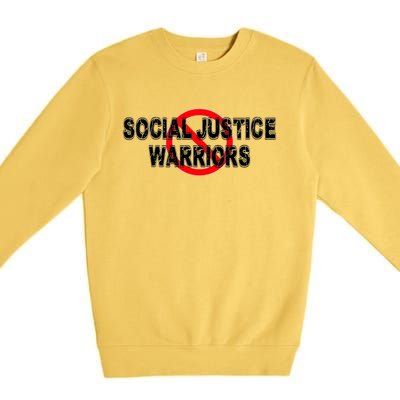 Ban Social Justice Warriors Premium Crewneck Sweatshirt