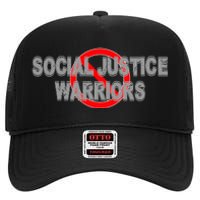 Ban Social Justice Warriors High Crown Mesh Back Trucker Hat