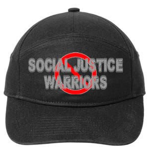 Ban Social Justice Warriors 7-Panel Snapback Hat