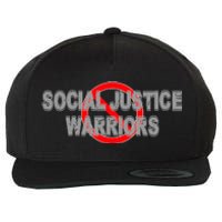 Ban Social Justice Warriors Wool Snapback Cap