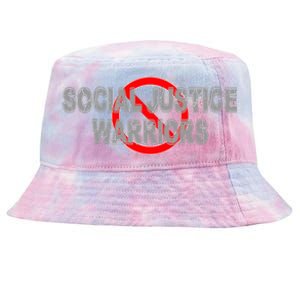 Ban Social Justice Warriors Tie-Dyed Bucket Hat