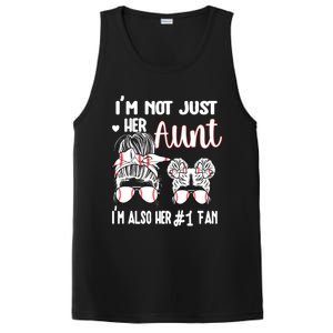 Baseball Aunt Niece Baseball Fan Baseball Auntie Gift PosiCharge Competitor Tank