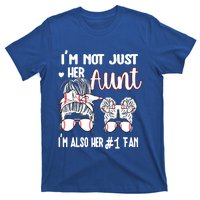 Baseball Aunt Niece Baseball Fan Baseball Auntie Gift T-Shirt