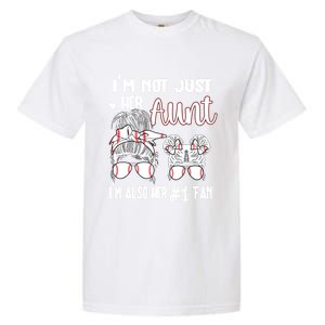 Baseball Aunt Niece Baseball Fan Baseball Auntie Gift Garment-Dyed Heavyweight T-Shirt