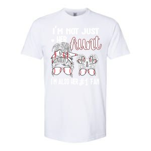 Baseball Aunt Niece Baseball Fan Baseball Auntie Gift Softstyle CVC T-Shirt