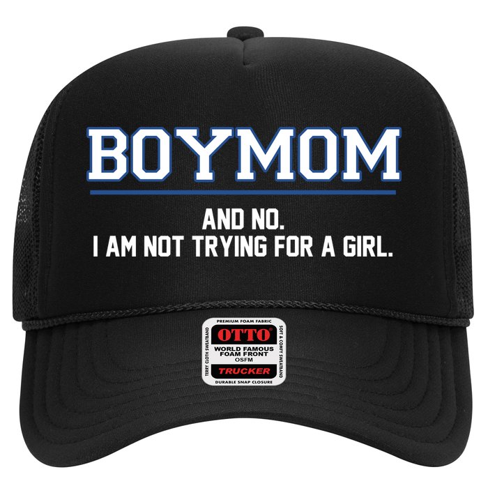 Boymom And No I Am Not Trying For A Girl Hat